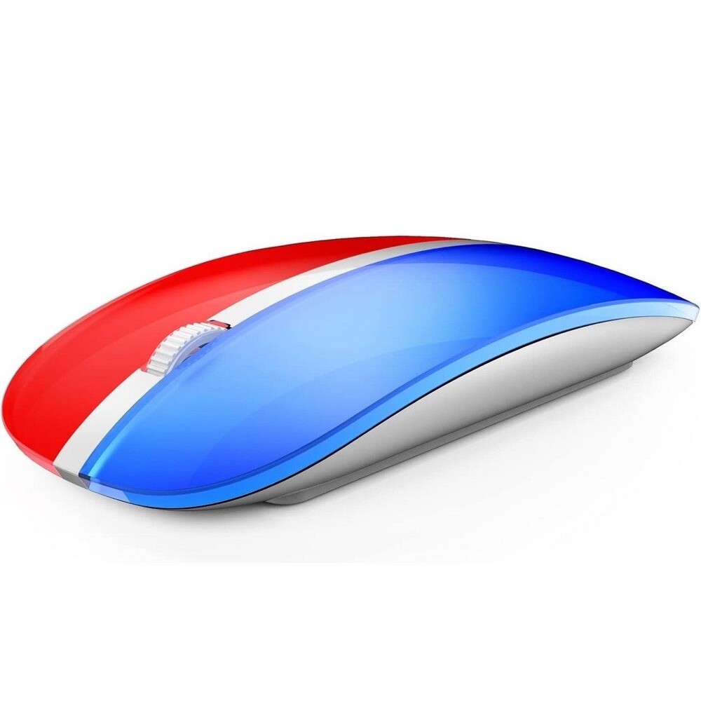 Wireless Mouse, 2.4G Portable Slim Silent Computer Mouse Wireless with USB Nano